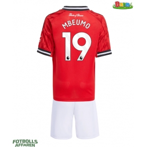 Manchester United Bryan Mbeumo #19 Hemmaställ Barn 2025-26 Kortärmad (+ Korta byxor)